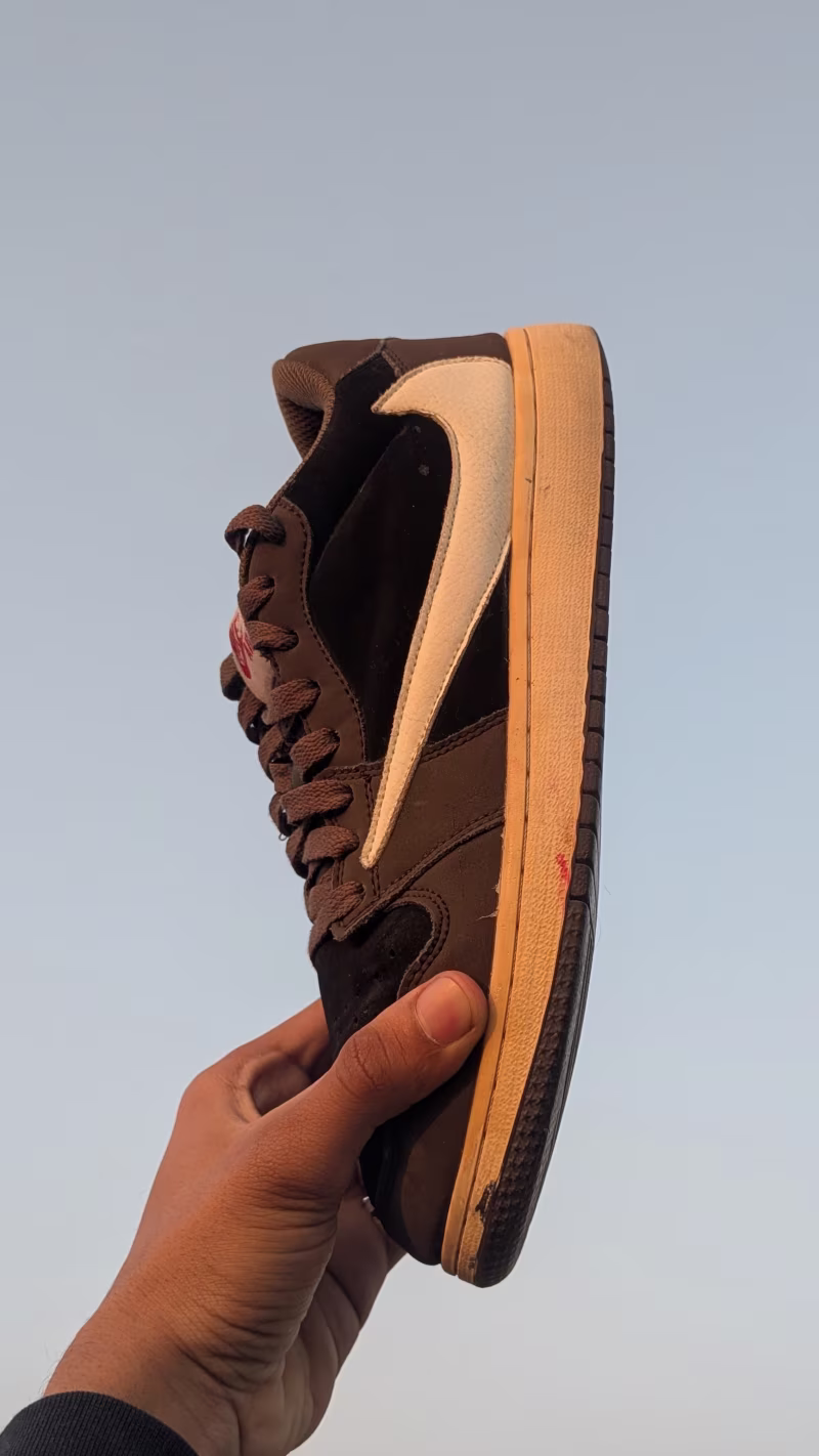 Nike Air Jordan 1 Low X Travis Scott Mocha